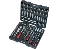 KS Tools Steckschlüssel-Satz, 179-tlg. 1/4" + 3/8" + 1/2"
