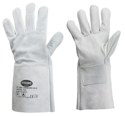 Rindleder-Handschuhe für Schweißer Gr. 10,5